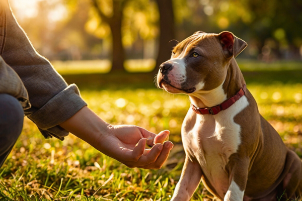 como educar a un american Staffordshire terrier cachorro